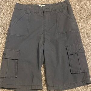 Dark Gray Cargo Shorts